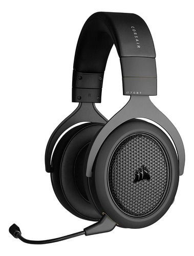 Audífonos gamer inalámbricos Corsair HS70 Bluetooth negro