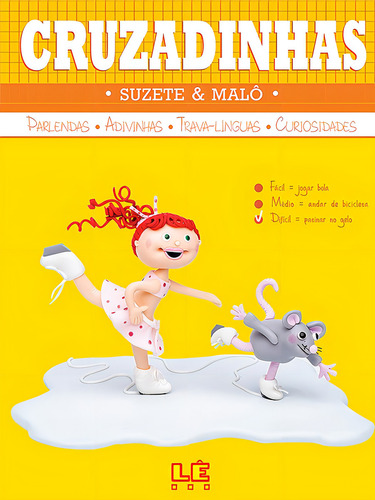 Cruzadinhas - Nível Difícil - Parlendas-adivinhas-trava-línguas-curiosidades, De Carvalho, Malô. Editorial Editora Lê, Capa Mole Em Português, 2014