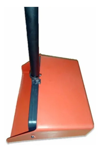 Pá Para Recolhimento De Lixo Articulada Cor Vermelho
