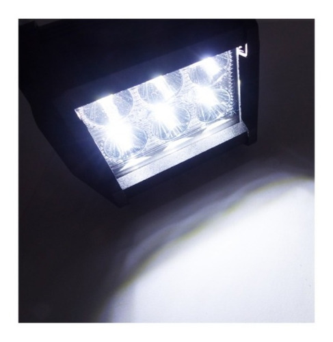 Neblinero 6 Led 18 Wats Modelo Rectangular