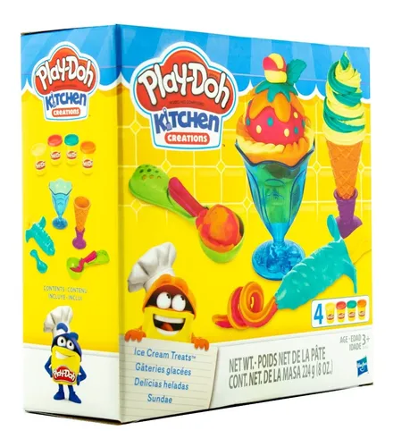 Play Doh Pack Delicias Heladas Y Pasteles Divertidos Hasbro