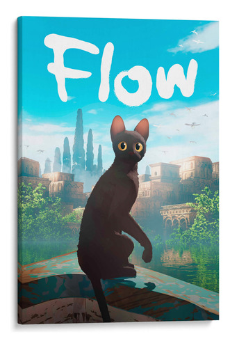 Canvas Lab Cuadro Película Flow 50x75, Paltik Arte Digital