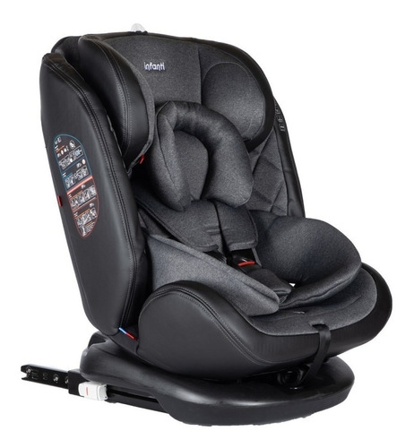 Butaca infantil para auto Infanti Convertible I-Giro 360° dark