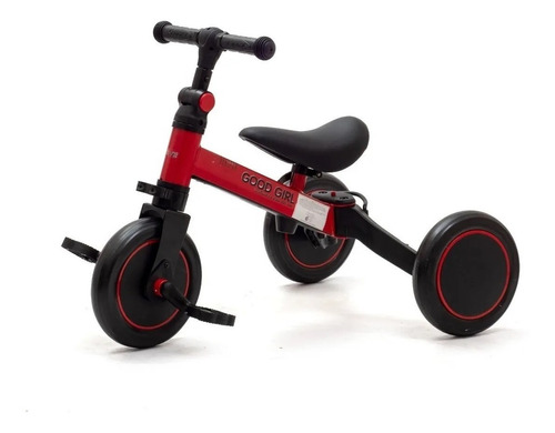 Imagen 1 de 9 de Triciclo Camicleta Bicicleta Para Bebes Niños 2 En 1 Love 