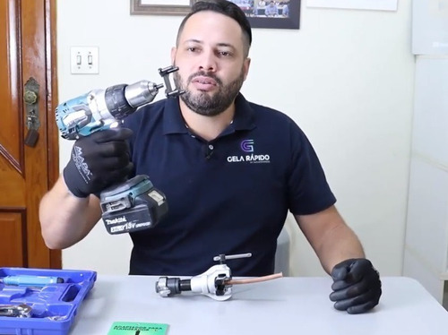 Imagem 7 de 8 de 2 Unidade Adaptador Para Flangeador Excêntrico Ck Instalação