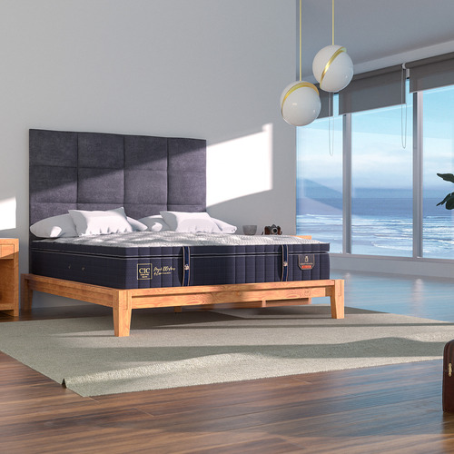 Cama Europea Azul