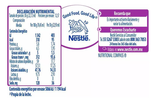 Leche Condensada La Lechera Deslactosada 12 Pzs De 377 G C/u