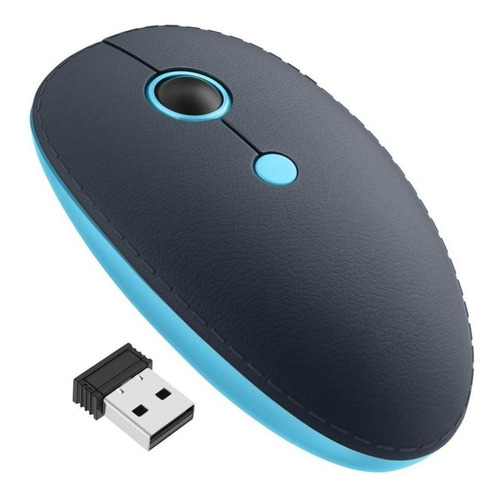 Mouse Inalámbrico 800/1200/1600 Dpi Azul | Com-5710caz