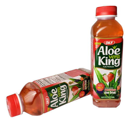 Aloe Vera King, Botellas De Jugo Aloe Vera 16.9 Oz (paquete 