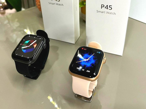 Imagen 5 de 9 de Reloj Smart Watch P45 Mujer Hombre P/ Android iPhone Samsung