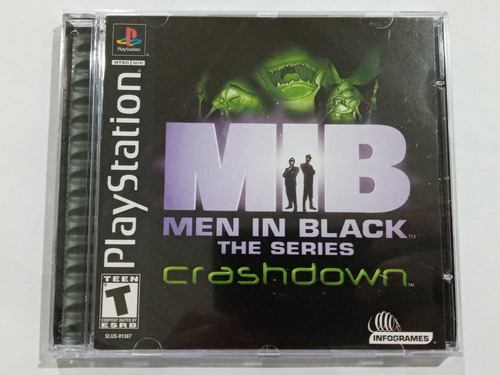 Men In Black The Series: Crashdown P/ Ps1 Original Cr$14