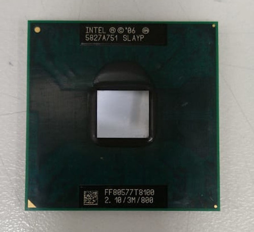 Processador Core 2 Duo T8100 2.1 Ghz 479 Cache 3mb 800mhz