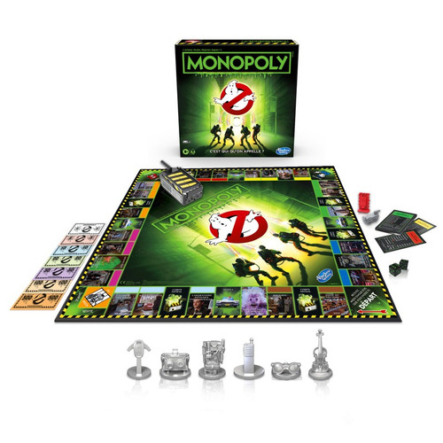Imagen 5 de 5 de Juego de mesa Monopoly Ghostbusters Hasbro E9479