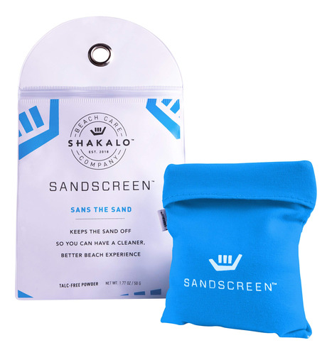 Shakalo Sandscreen - Bolsa De Eliminacion De Arena, Sin Talc