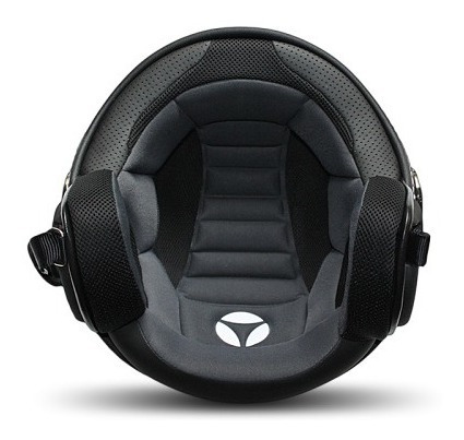 Casco Abierto Momo Evo Mate Cafe Racer Italiano Visor Solar