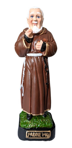 Padre Pio Figura Decorativa Incluye Velas 