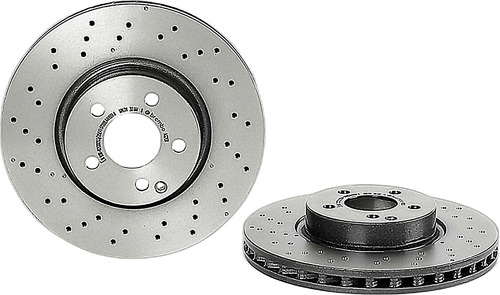 Par De Discos Ventilados Delanteros C350 2013-2015 Brembo