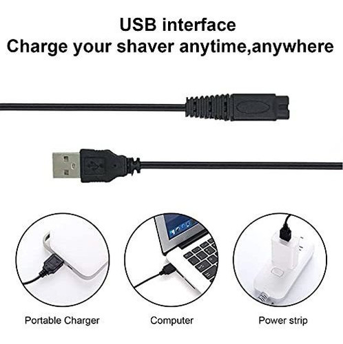 Repuesto Cabezal Y Cable Carga Para Microtouch Solo -