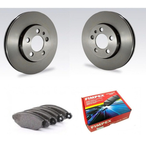 Kit Discos Y Pastillas De Freno Peugeot 206 8v