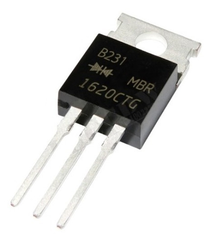 Mur1620 To-220 Diodo Rectificador 16a 200v