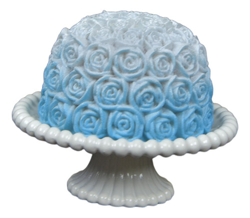 Juguete En Miniatura Para Postre, Pastel, Comida, Azul