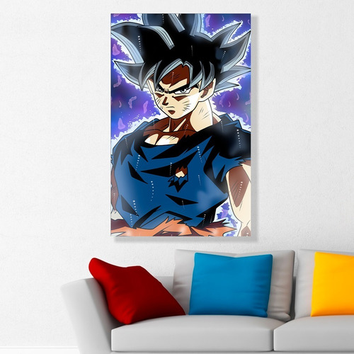 Cuadro Decorativo Goku Dragon Ball Super Art 80x50cm