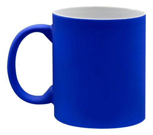 Taza Mágica Azul Para Sublimación