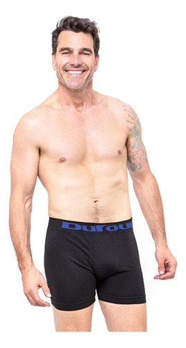 Pack X3 Boxer Hombre Dufour Algodon Liso A. 12050 S A 3xl