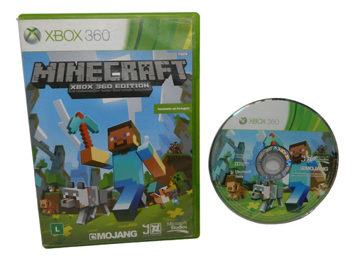 Minecraft Xbox 360 Edition Original Fisico - Loja Fisica Rj