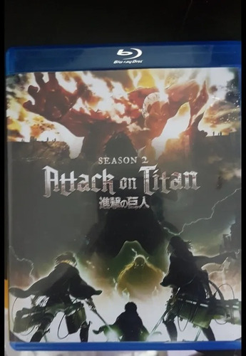 Attack On Titans Temporada 2 Blu Ray Latino