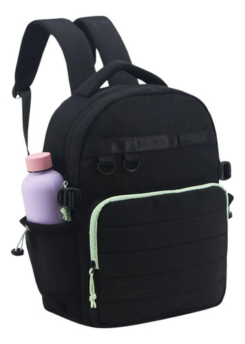 Mochila Becky Influencer Negro Liso
