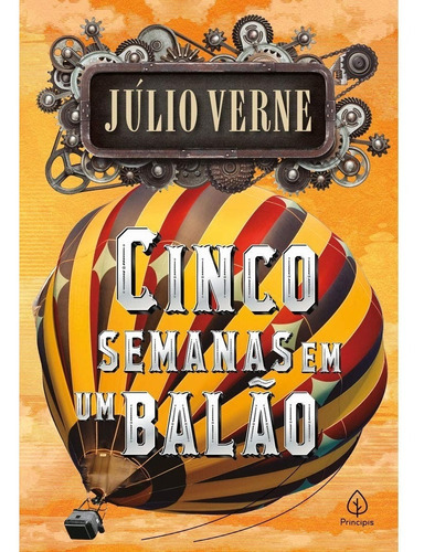 Livro Cinco Semanas Em Um Balao - Julio Verne