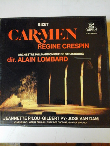 Vinilo 4435 - Georges Bizet - Carmen - 3 Vinilos - 