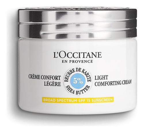 Creme Hidratante Facial Fps15 Karité 50ml L'occitane Momento De Aplicação Dia/noite