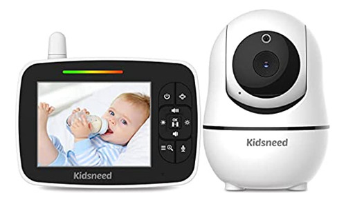 Baby Monitor, 3.5  Screen Video Baby Monitor With Camera An