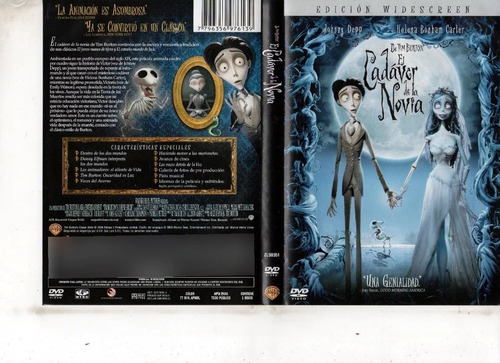 El Cadáver De La Novia (2005) - Original - Dvd Usado