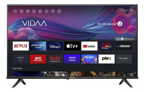 Pantalla Hisense Smart Tv Led Mod.32a4kv 32 Pulgadas (g) (Usado)