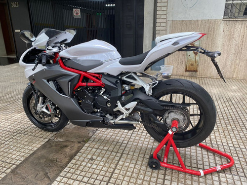 Imagen 3 de 3 de Caballete Elevador Monobrazo Brokko Moto Mv Agusta F3 F4