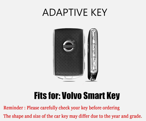 Ml Funda Protectora For Llavero For Volvo Xc90 Xc60 S60 S90