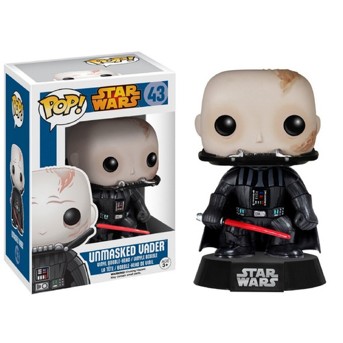 Darth Vader Sin Máscara Funko Pop Star Wars 43