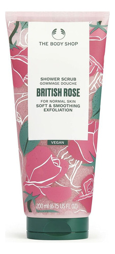 The Body Shop British Rose - Exfoliación Suave Y Lisa Para.