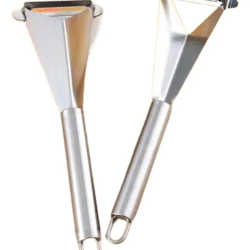 Cuchillo Acero Tallar Frutas, Rebanador Triangular Verduras