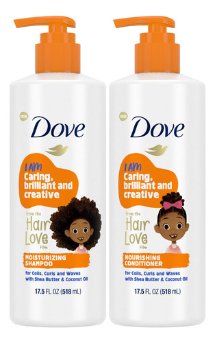 Conjunto De Shampoo E Condicionador Dove Love Collection Kid