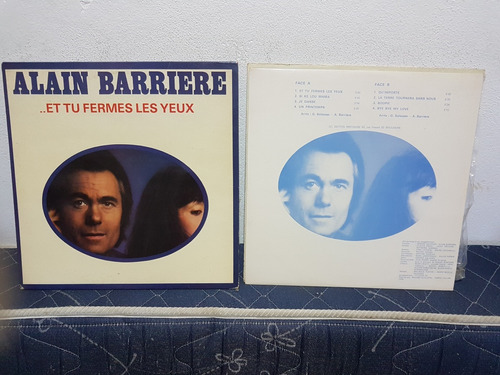 Alain Barrierelp Francia 10ptos Et Tu Fermes Les Yeux Insert