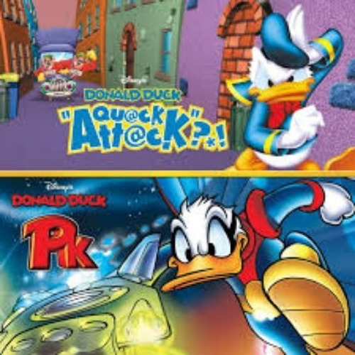 Disneys Donald Duck Double Pack + Castle Of Illusion Starri