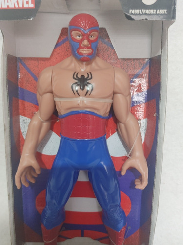 El Aracno Lucha Libre Hasbro Luchador Spiderman Marvel