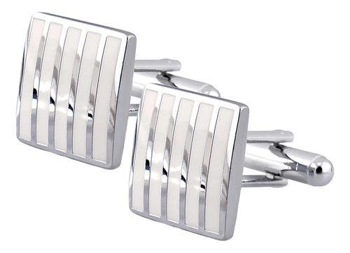 2x Gemelos De Latón Para Hombre Gemelos Cuadrados Novio