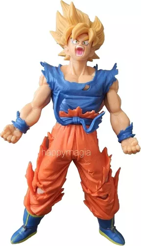 Boneco Dragon Ball Z Goku Super Sayajin 20cm Cabelo Loiro, Produto  Masculino Chocoolate Nunca Usado 72544533