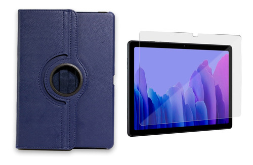 Funda + Lamina Para Tablet Samsung S6 Lite Azul