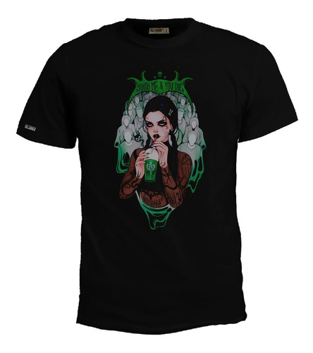 Camiseta 2xl - 3xl Merlina Addams Touch Me & You Die Zxb